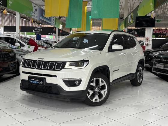 JEEP COMPASS 2.0 16V FLEX LONGITUDE AUTOMÁTICO JEEP COMPASS 2.0 16V FLEX LONGITUDE AUTOMÁTICO